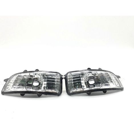 Lente del indicador de intermitente del espejo lateral 31111102 3111 compatible con S40 S60 S80 C30 C70 V50 V70 (1/5)