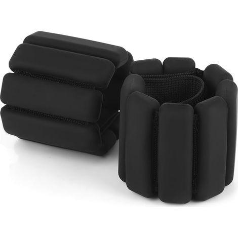 Stück verstellbare Handgelenk- und Fußgelenkgewichte, Gewichtsarmband, Fitnessarmband für Training, Walking, Joggen, Yoga, Aerobic, Pilates (1/5)
