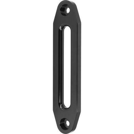 Treuil Hawse Fairlead 10 pouces/25,4 cm 8 000 à 15 000 lb chargement en aluminium anti-reliure universel noir. (1/5)