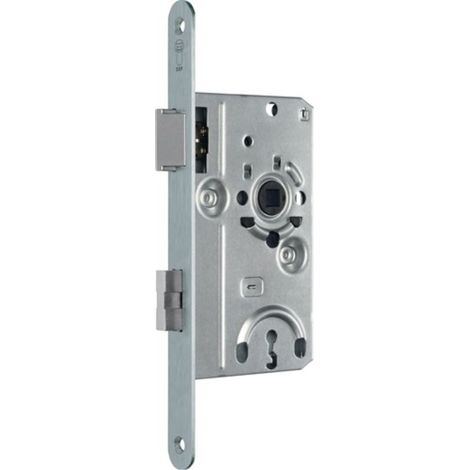 Cerradura de embutir .BB 20/55/72 / 8mm DIN Izquierda plata rd Kl 2 SSF (1/4)