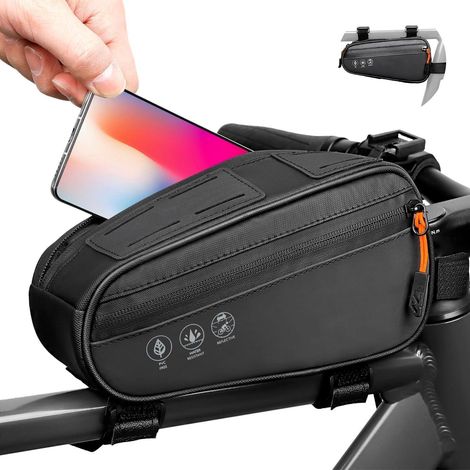 Fahrrad Rahmentasche 1.2L wasserdicht mit Reflektor für MTB E-Bike Rennrad (1/5)