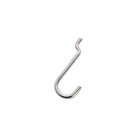 GANCI PER PANNELLI FORATI N.4- - mm.22x53 - 200 pezzi