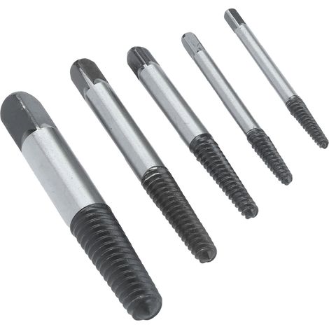 5-teiliges Set mit Ausdrehbohrern zum Entfernen beschädigter Schrauben für abgebrochene Bolzen und beschädigte Gewinde (1/5)