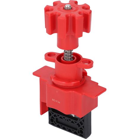 Verrouillage de vanne papillon pour canalisation industrielle fixe - Verrouillage de poignée de vanne papillon - Verrouillage de vanne à bille pour vanne à guillotine (1/5)