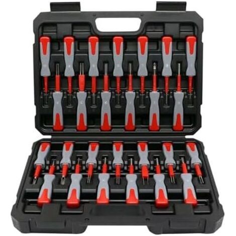 26-TLG Terminal Removal Tool Kit, outil de déverrouillage des connecteurs ISO, automobiles, câbles, kit d'outils pour enlever les broches - (1/5)
