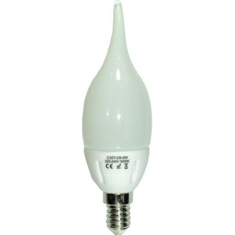 Ampoule Led Flamme 5W Super Puissante culot à vis E14 (1/2)