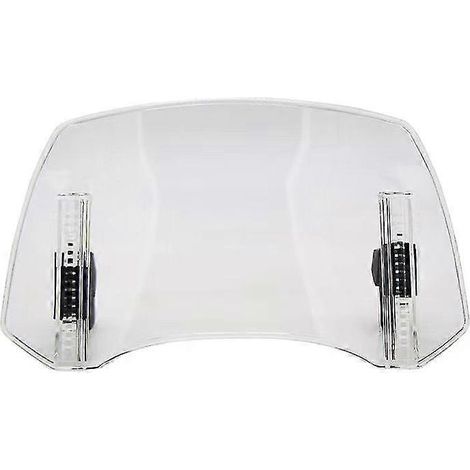 Compatible avec BMW R1250GS, R1200GS Adventure et R1250GS LC Adventure : Déflecteur de vent universel et réglable transparent. (1/5)