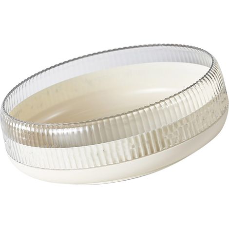 Plateau de rangement rotatif pour aliments, collations, fruits, plateau décoratif rond, multifonctionnel, pour comptoir, maquillage, cosmétiques (1/5)