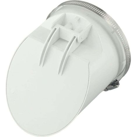 Rückschlagventil, Rückflussverhinderer für Abwasserleitungen, PVC-Rattenbarriere, Geruchs- und Insektenschutzmittel, Regenwasserrohrfilter (110 mm) – Crezuo
