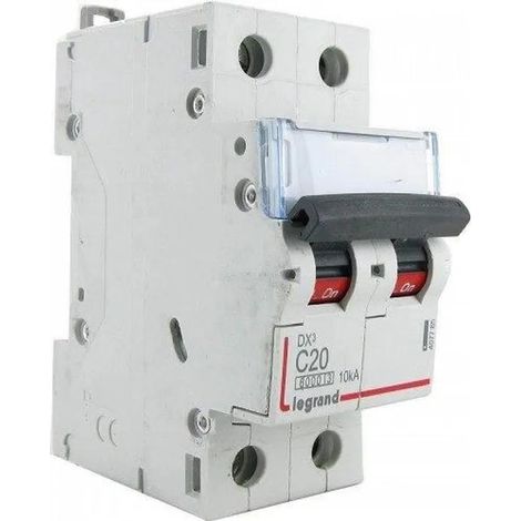 Legrand DX³ 6000 Sicherungsautomat weiß 20 A 10 kA kompakt