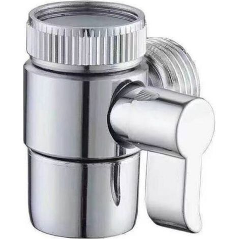 Adaptateur de dérivation pour robinet, connecteur d'évier de cuisine, douche, toilettes, bidet, accessoire de branchement de tuyau (1/5)