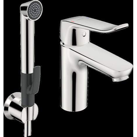 HANSA HANSACARE Waschtischarmatur mit Funktionshandbrause, (1/4)