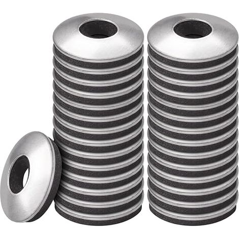M4.2x12mm Stainless Steel EPDM Sealing Washers Neoprene Metal Washers with Rubber Seal Washer for Corrugated Sheet Metal for Self Tapping Screws (1/5)