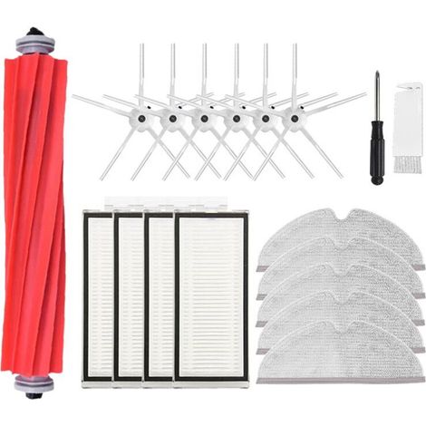 Per Q7 Max/Q7 Max +/T8 filtro HEPA accessori spazzola laterale principale mop tessuto robot aspirapolvere pezzi (1/4)