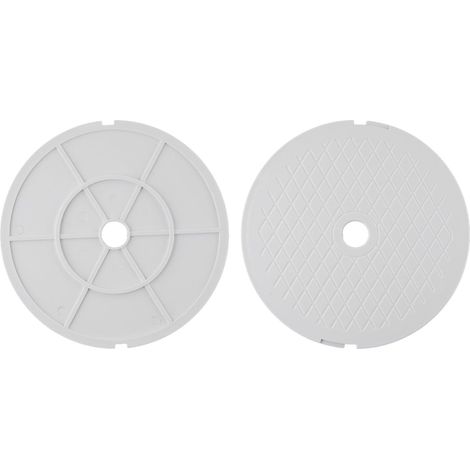 Couvercle de rechange pour skimmer de piscine SPX1096 en plastique pour une protection efficace contre la poussière (1/5)