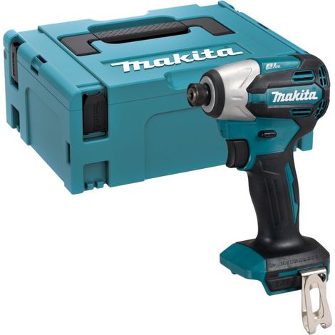 Makita DTD158ZJ Atornillador de Impacto LXT Brushless 18V 170 Nm 1/4" Solo Cuerpo con Maletín Makpac Tipo 2 (1/2)