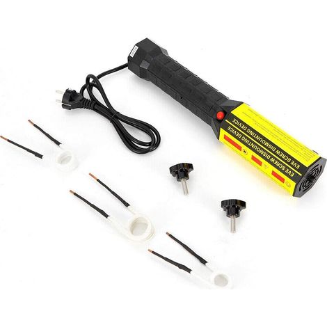 Senderpick – Réchauffeur à induction magnétique 1000 W – Décolleur de vis 220 V – Ensemble de chauffage sans flamme avec 3 bobines – Éclairage LED