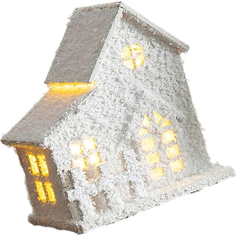 Décoration de scène de village d'affichage de maison en bois-C