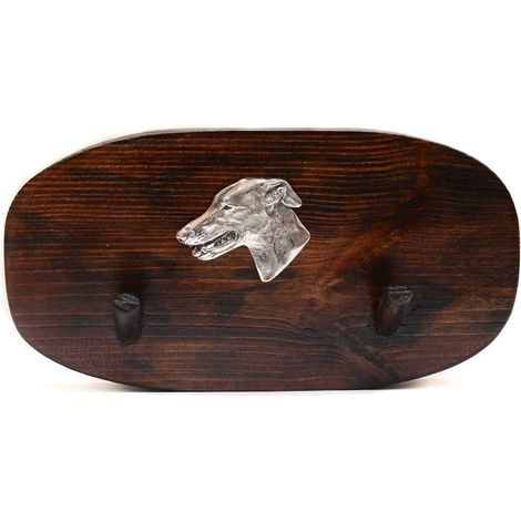 Levriero, Levriero inglese - appendi accessori, appendi medaglie con cane, ganci portachiavi di Art-Dog (1/5)