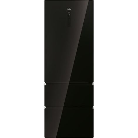 Haier HTW7720DNGB - Frigorifico Combi Nofrost D Alto 200,6 Cm Ancho 70 Cm Negro (1/5)