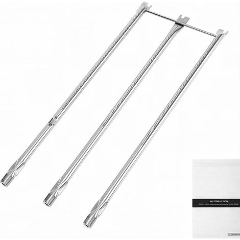 Brûleur en Acier Inoxydable 304 pour Genesis E310 E320 S310 S320 EP310 EP320 (2007-2010) avec Boutons Latéraux, Tube Brûleur 87 cm, Pièce de Rechange pour 67722 67820 (1/5)
