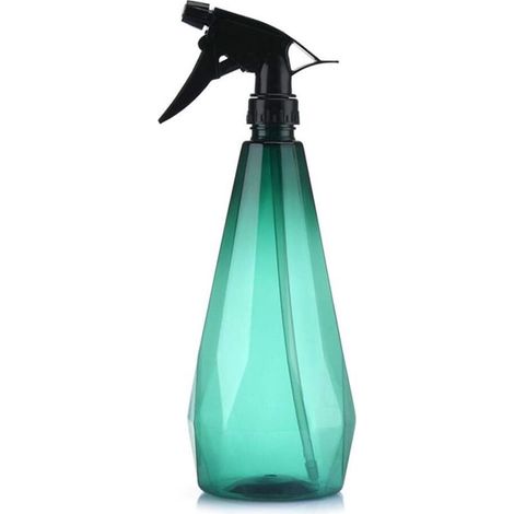 Bouteille de pulvérisation deau, 1L Flacons en Plastique Bouteille de pulvérisateur deau Bouteille de pulvérisation Transparente Vide Déclencher Bouteille pulvérisation Rechargeable, Vert (1/5)
