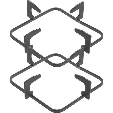 Support Universel pour Cuisinière à Gaz  2 Pièces, Anneau de Support pour Poêle et Casserole en Fonte (1/5)