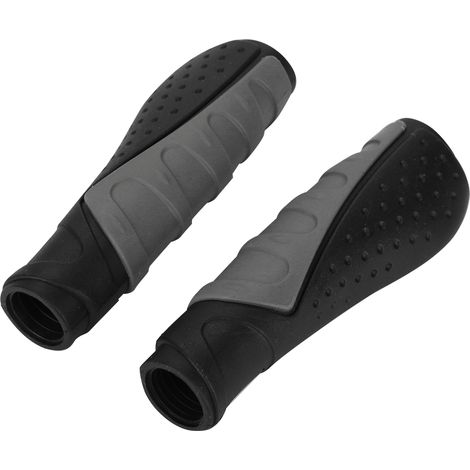 Poignées de vélo antidérapantes en caoutchouc ergonomiques pour VTT et vélo de route (1/5)