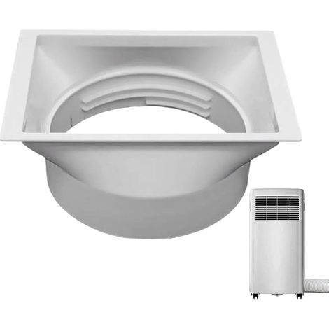 Raccord Tuyau Climatiseur Mobile, Adaptateur Gaine Évacuation Air Universel, Connecteur Fenêtre Clim Mobile Renforcé Sans Fuite Avec Filetage Horaire Et Antihoraire Pour Fenêtre Domestique (1/5)