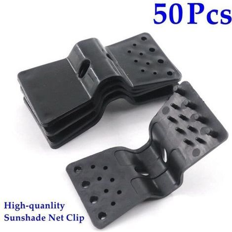 (50 pcs) 2 to 50 butterfly clips for shade nets and clamps, windproof agricultural and gardening tools. (1/4)