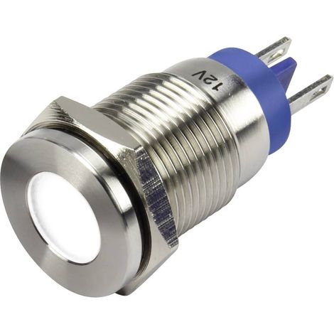 Voyant de signalisation LED TRU COMPONENTS 1302139 blanc 12 V/DC 1 pc(s) (1/2)