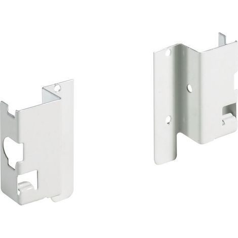 Raccord de paroi arrière 54 mm - Côte ferrure : A gauche - HETTICH
