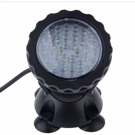 Projecteur LED à 36 couleurs changeantes pour aquarium, jardin, bassin, piscine. (1/5)