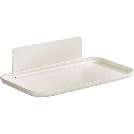 Vaschette WC portatili per bagno, design moderno, montaggio a parete, versatili, resistenti alla ruggine, salvaspazio, facile installazione (1/5)