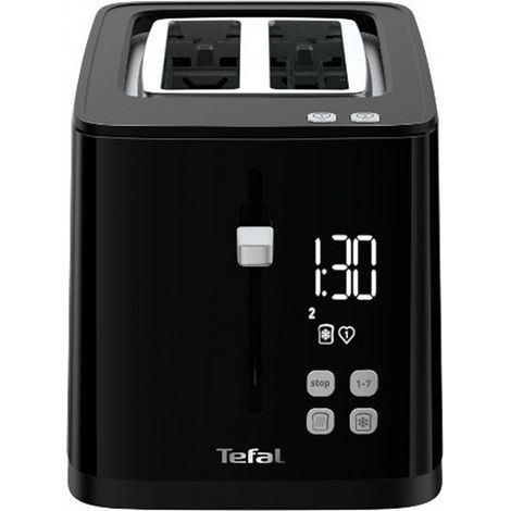 Tefal TT640810 grille-pain noir avec écran digital (1/5)