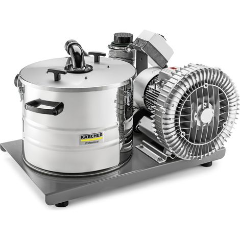 KARCHER Aspirateur Industriel IVR-B 50 30 99894150 Triphase, Moteur de 3 kW, Cuve de 50 L en Acier, Classe Poussiere M, Poids de 70 kg, Garantie 2 ans