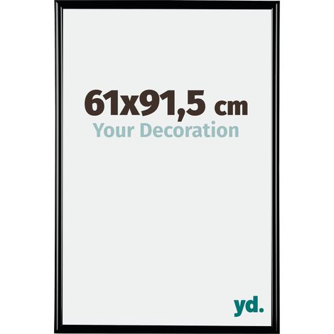 yd. - Cadre photo 61x91.5 - Noir Brillant - Plastique - Bordeaux (1/5)