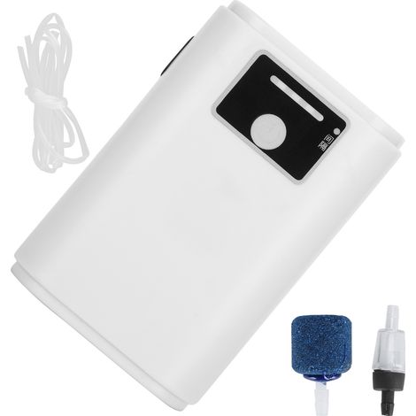Kit de pompe à air ultra-silencieuse pour aquarium à sortie unique avec indicateur de puissance (ZYN10 à sortie unique) (1/5)