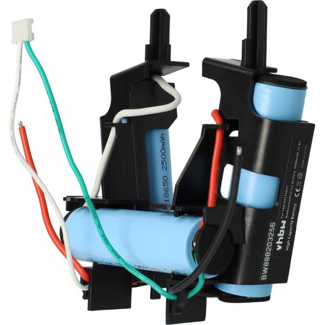 vhbw Akku kompatibel mit AEG CX7-21DB, CX7-21EB, CX7-21EBK, CX7-21-HO, CX7-21SW Staubsauger Home Cleaner Heimroboter (2500mAh, 10,8V, Li-Ion)