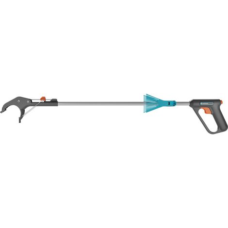 GARDENA Pince à déchets 4-en-1. Ergonomique. Durable. Garantie 25 ans. (11700-20)