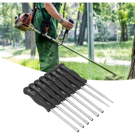 Kit de 8 outils de réglage carburateur pour moteurs Stihl - Tournevis de réglage moteur (1/5)