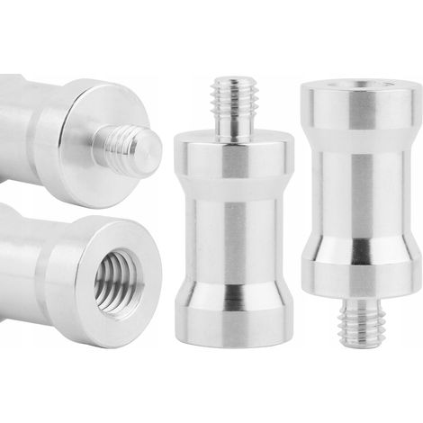Adaptador de manguito para trípode M6 a M8, reducción de aluminio de 32 mm (1/5)