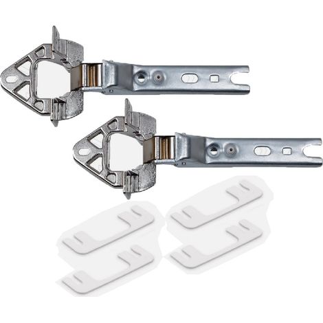 Trade-Shop 2er Set Kühlschrankscharnier oben unten für Siemens KI185200/01, KI1530, KI1532, KI1631, KI1632, KI1648, KI1668, KI17L02NL, KI17R00/01