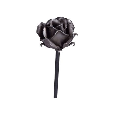 Décor rose H47 mm Ø60 mm - DECO FER FORGE
