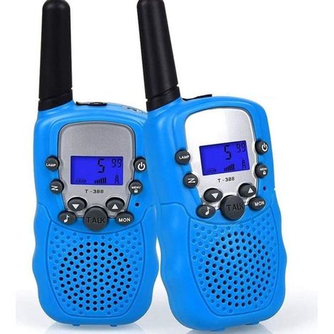 Talkie-walkie enfant T388, 8 canaux, avec lampe torche intégrée- (1/5)