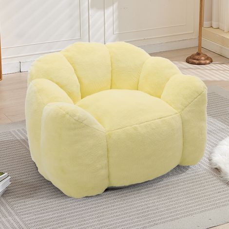 Kompakter Lotus-Sessel in Gelb OKMYHOME (1/5)