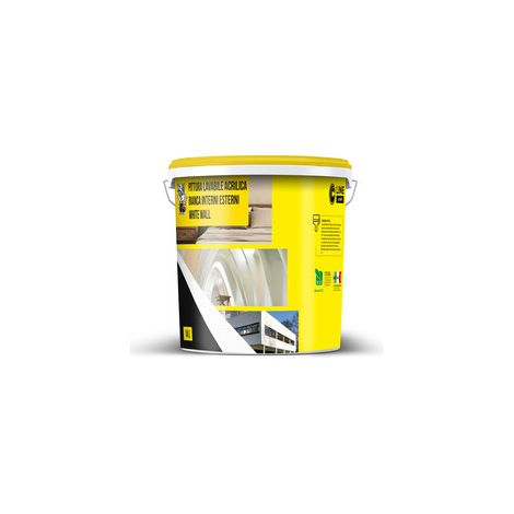 C IDROPITTURA LAV INTER/ESTER 14L PURE WHITE WALL