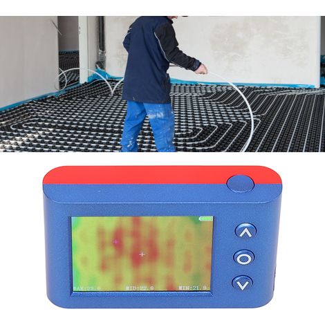 Caméra thermique infrarouge, caméra thermique portable, caméra infrarouge, appareil de mesure visuelle de la température avec fonction de prise de photos. (1/5)