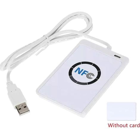 ACR122U RFID-Zugangskartenleser und -Duplikator 13,56 MHz für Smart-Chipkarten (Crack Wr)