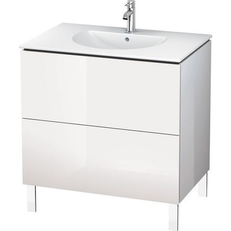 Meuble sous-vasque L-CUBE 534x820x704mm taupe